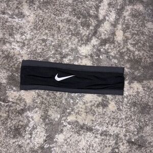 Nike Black and Gray Sports Headband